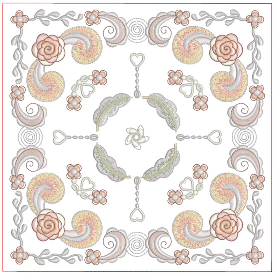 Breathtakingly Beautiful Curlicue Quilt Blocks
