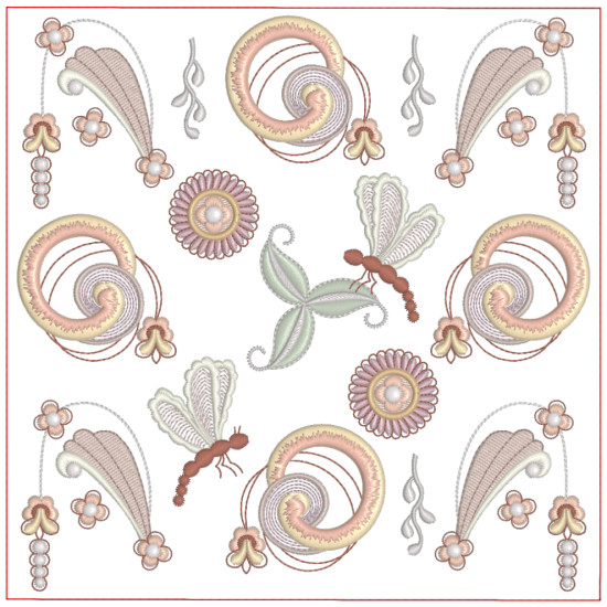 Breathtakingly Beautiful Curlicue Quilt Blocks