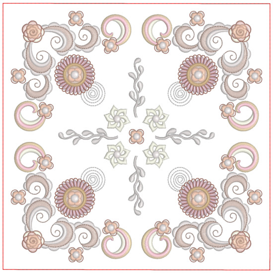 Breathtakingly Beautiful Curlicue Quilt Blocks