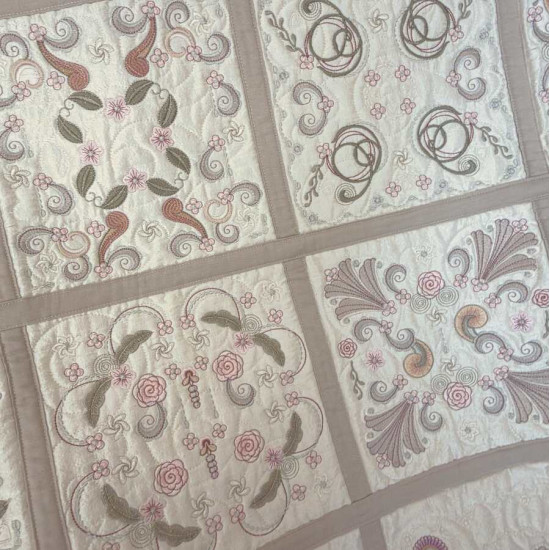 Breathtakingly Beautiful Curlicue Quilt Blocks