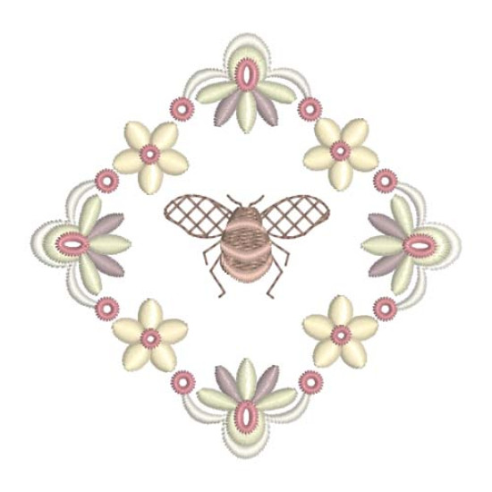 Beatrice Orchid floral embroidery designs