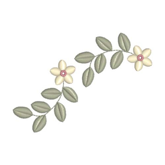 Beatrice Orchid floral embroidery designs