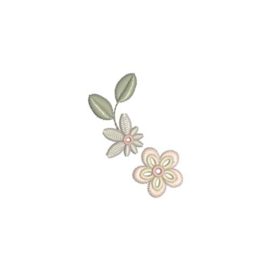 Beatrice Orchid floral embroidery designs