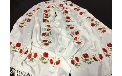 Guest blog: Field of Poppies scarf
