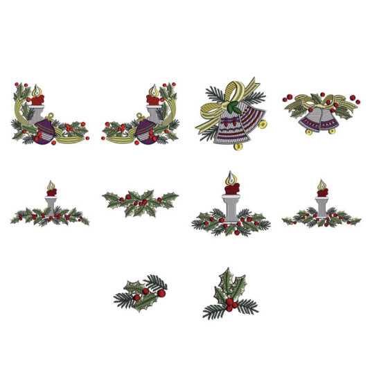 Christmas machine embroidery designs