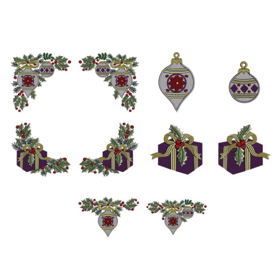 Christmas machine embroidery designs