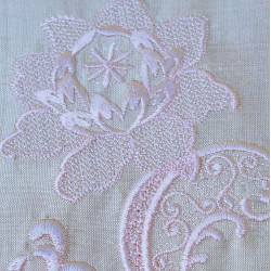 Bridal Lace 2 4" x 4"