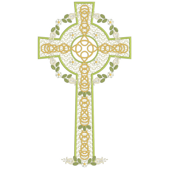 Celtic Easter machine embroidery designs