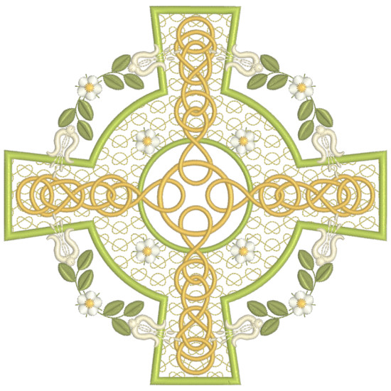 Celtic Easter machine embroidery designs