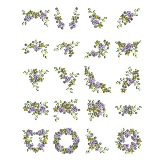 Celtic Grace Florals 1