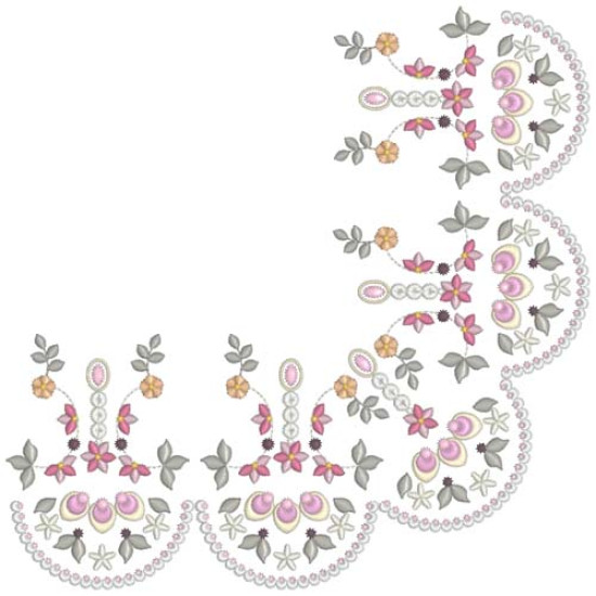 Chawton Gardens heirloom embroidery designs