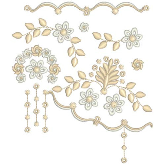 Cassandra's White Work embroidery designs