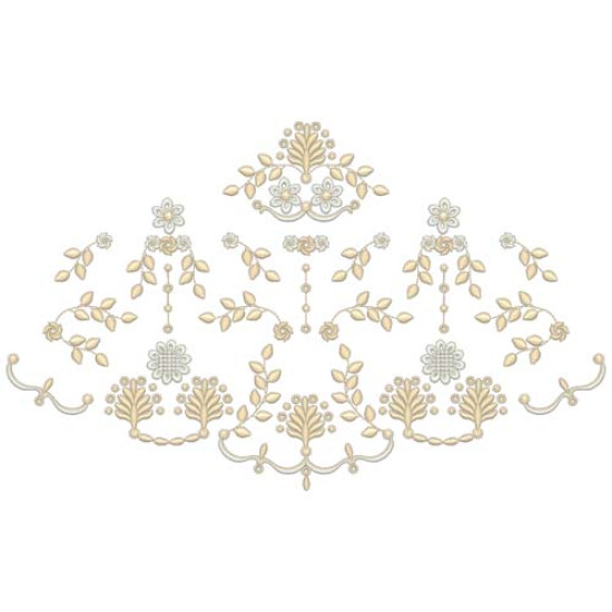 Cassandra's White Work embroidery designs