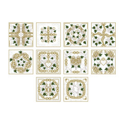 Celtic Ivy Quilt Blocks 2