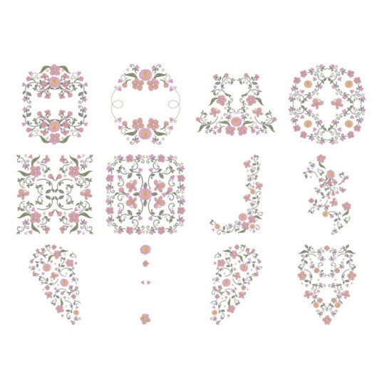 Folk Roses 4