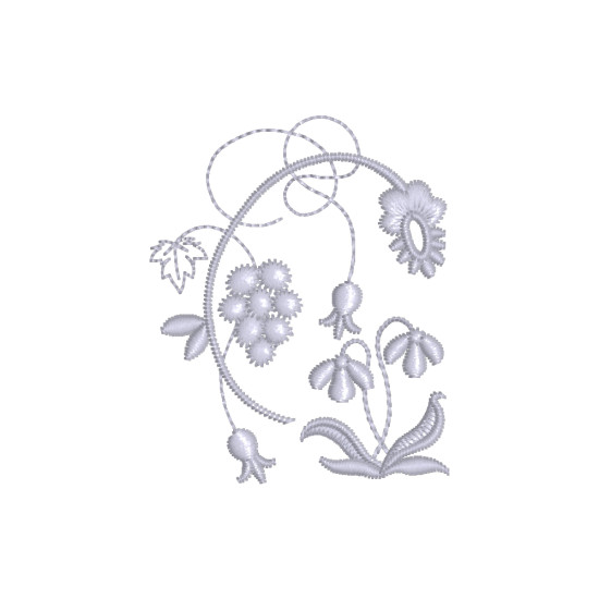 Fleurs Françaises embroidery designs