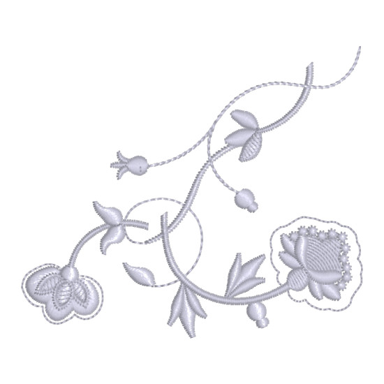 Fleurs Françaises embroidery designs