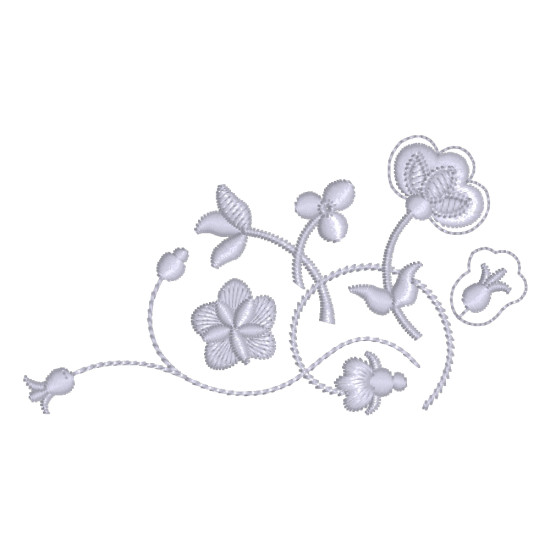 Fleurs Françaises embroidery designs