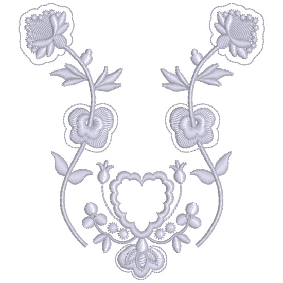 Fleurs Françaises embroidery designs