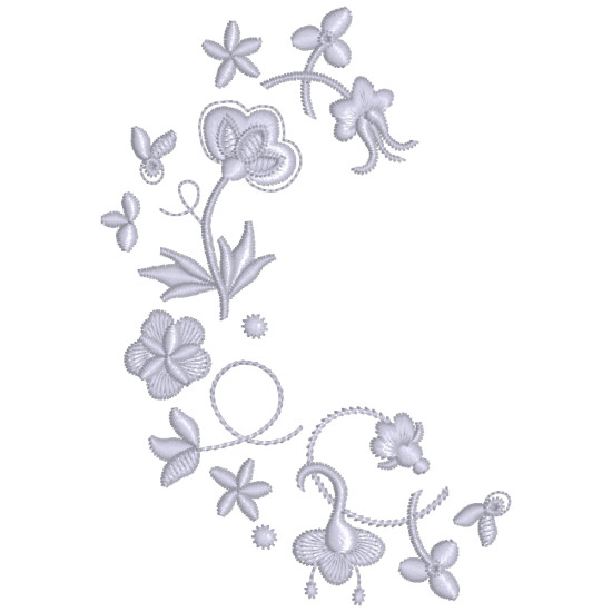 Fleurs Françaises embroidery designs