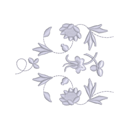 Fleurs Françaises embroidery designs