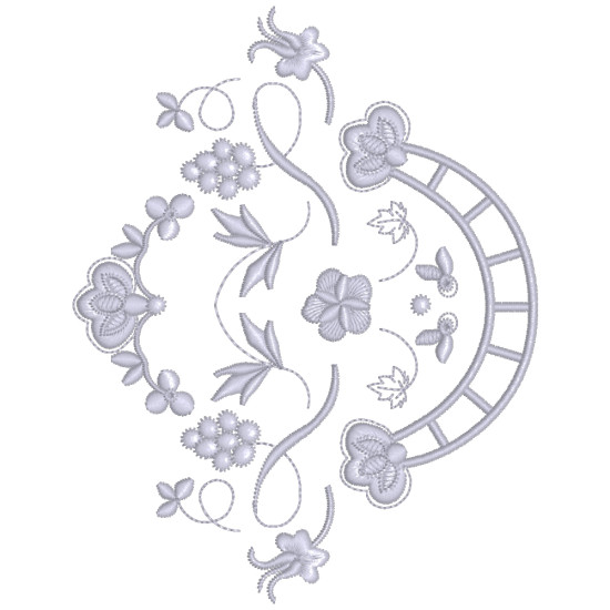 Fleurs Françaises embroidery designs