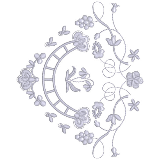 Fleurs Françaises embroidery designs