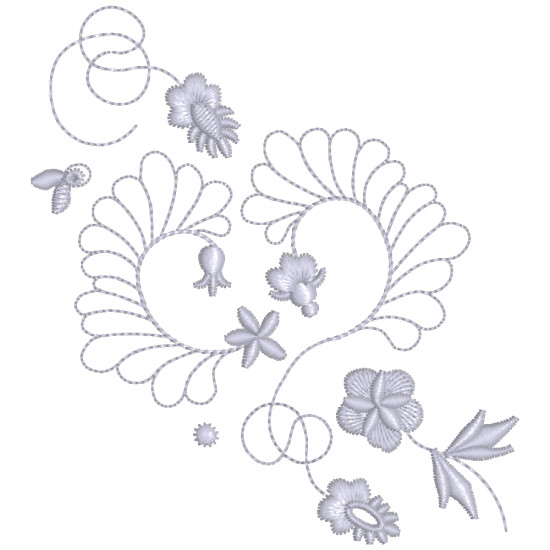 Fleurs Françaises embroidery designs