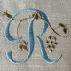 Fleurs Françaises Alphabet embroidery designs