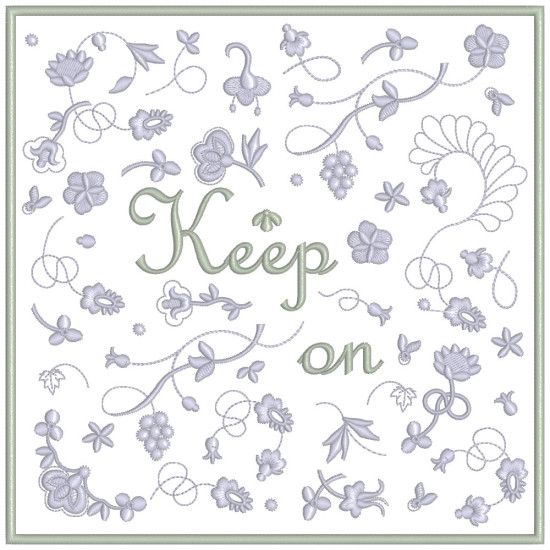 Fleurs Françaises machine embroidery designs