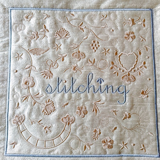 Fleurs Françaises machine embroidery designs