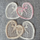 Free Standing Lace Heart 2026