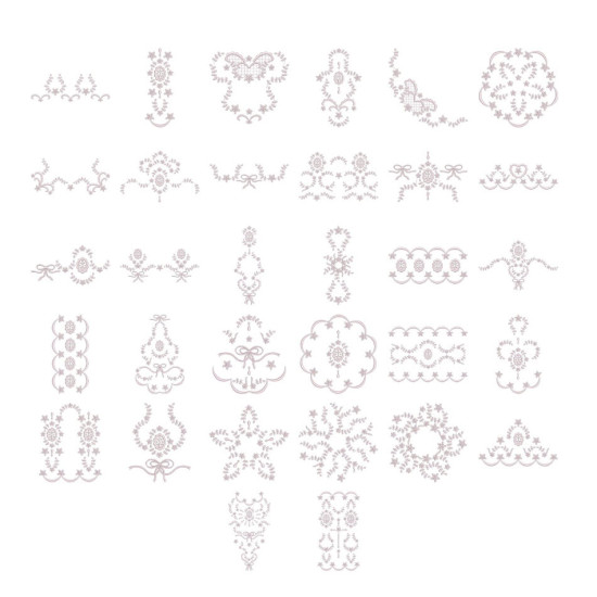 Georgiana Heirloom Machine embroidery designs