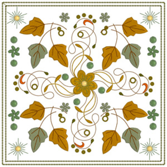 Gloriana Gold machine embroidery designs
