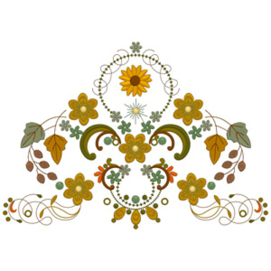 Gloriana Gold machine embroidery designs