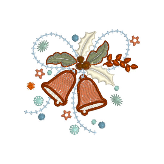 Gilded Treasures Christmas embroidery designs