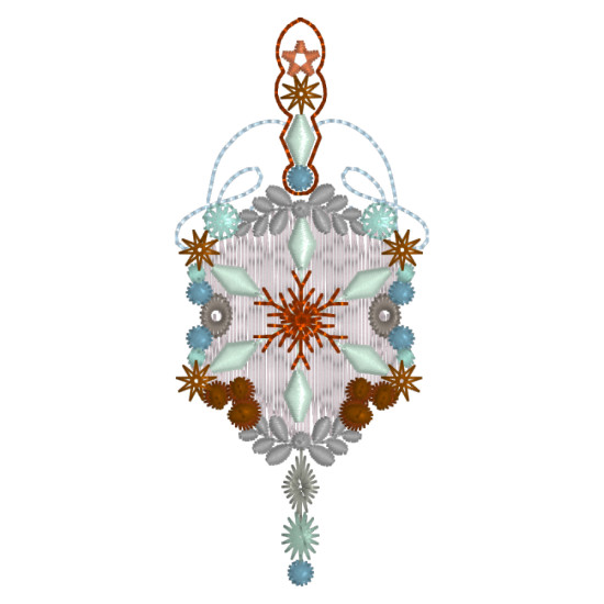 Gilded Treasures Christmas embroidery designs