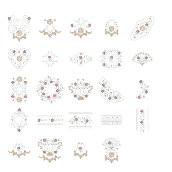 Harriet wing needle embroidery designs