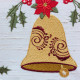 Holly Bells Christmas embroidery designs