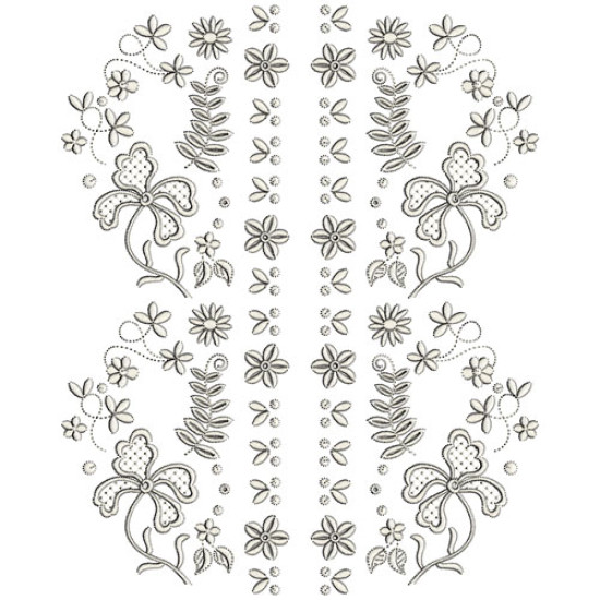 Jane's White Work machine embroidery designs
