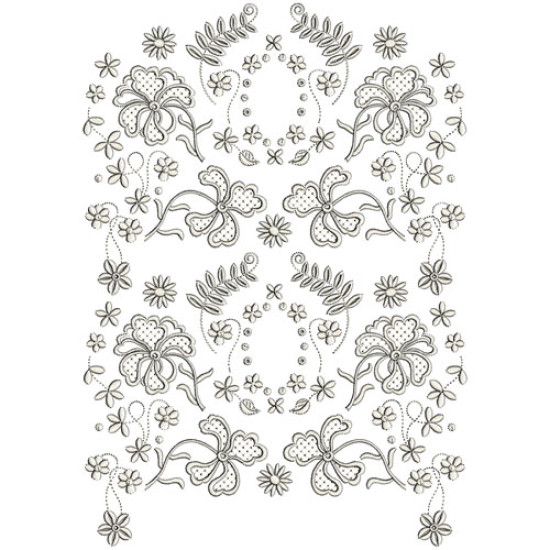 Jane's White Work machine embroidery designs