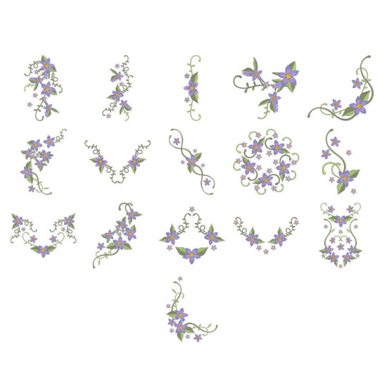 Lavender Skye machine embroidery designs