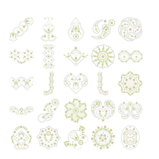 Marianne Candlewicking machine embroidery designs