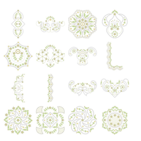 Marianne Candlewicking machine embroidery designs