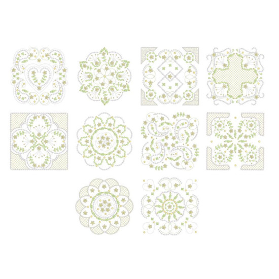 Marianne Candlewicking machine embroidery designs