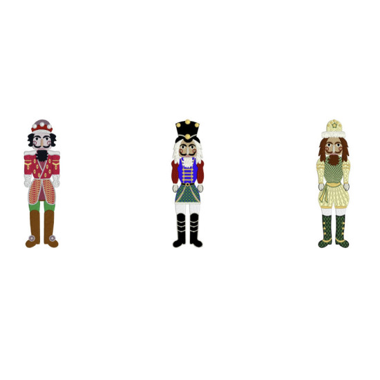 Nutcracker machine embroidery designs