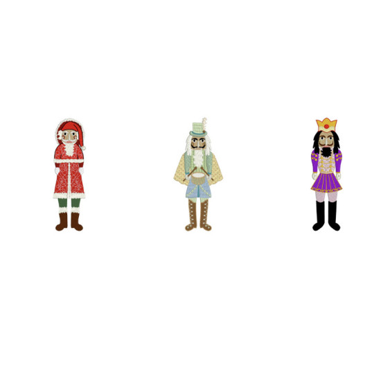 Nutcracker machine embroidery designs