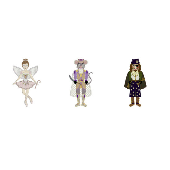 Nutcracker machine embroidery designs