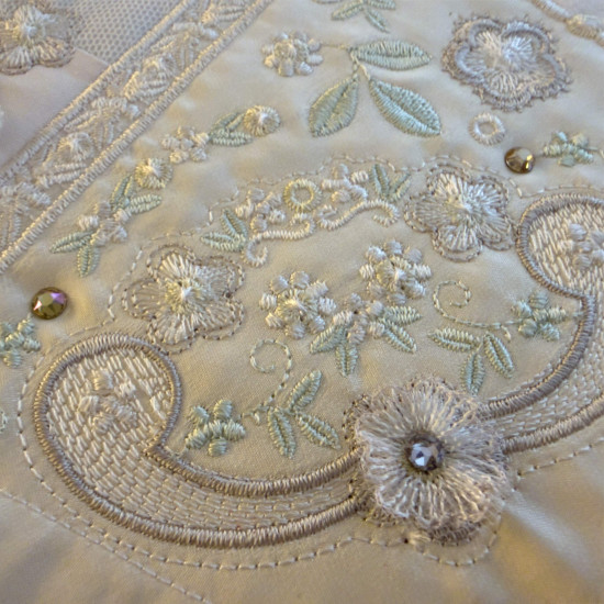 Romantic Crazy Quilt 17
