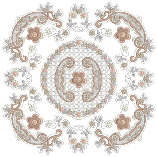 Rose Gold Bridal Lace 4  
